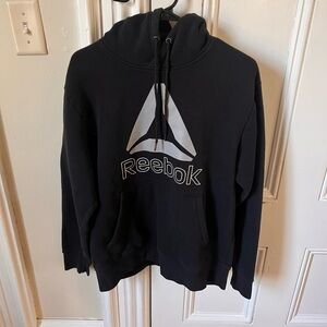 Reebok Black Pullover with Logo